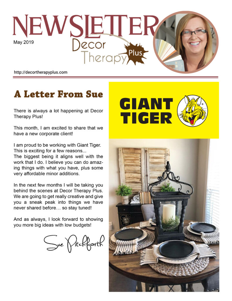 Newsletter May Issue Front